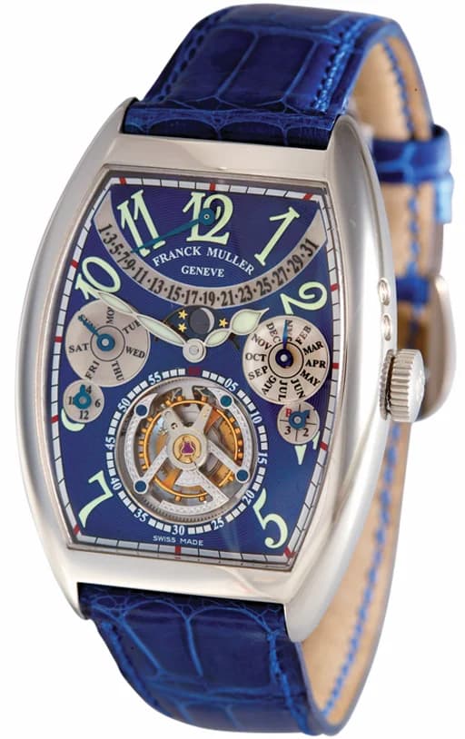Franck Muller Cintree Curvex Quantieme Perpetuel 8880 T QP Blue 8880 T QP — фото часов Franck Muller Cintree Curvex Quantieme Perpetuel 8880 T QP Blue 8880 T QP — фото часов