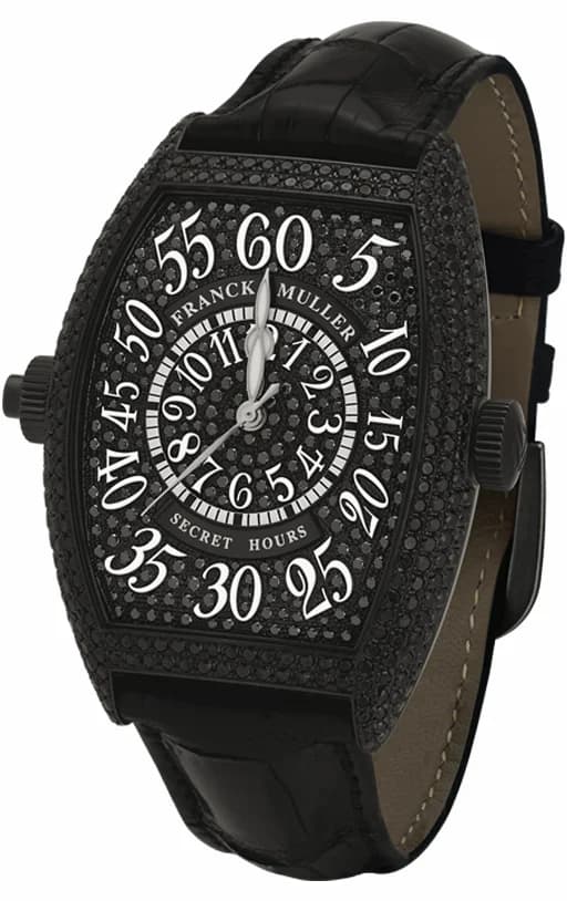 Franck Muller Secret Hours Curvex 8880 SE H2 NR DCD 8880SEH2NRDCD — фото часов Franck Muller Secret Hours Curvex 8880 SE H2 NR DCD 8880SEH2NRDCD — фото часов