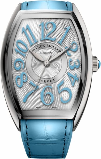 Franck Muller Ladies Collection Cintree Curvex CX Classic CX 33 SC AT FO AC AC-Blue CX 33 SC AT FO AC AC.Blue — фото часов Franck Muller Ladies Collection Cintree Curvex CX Classic CX 33 SC AT FO AC AC-Blue CX 33 SC AT FO AC AC.Blue — фото часов