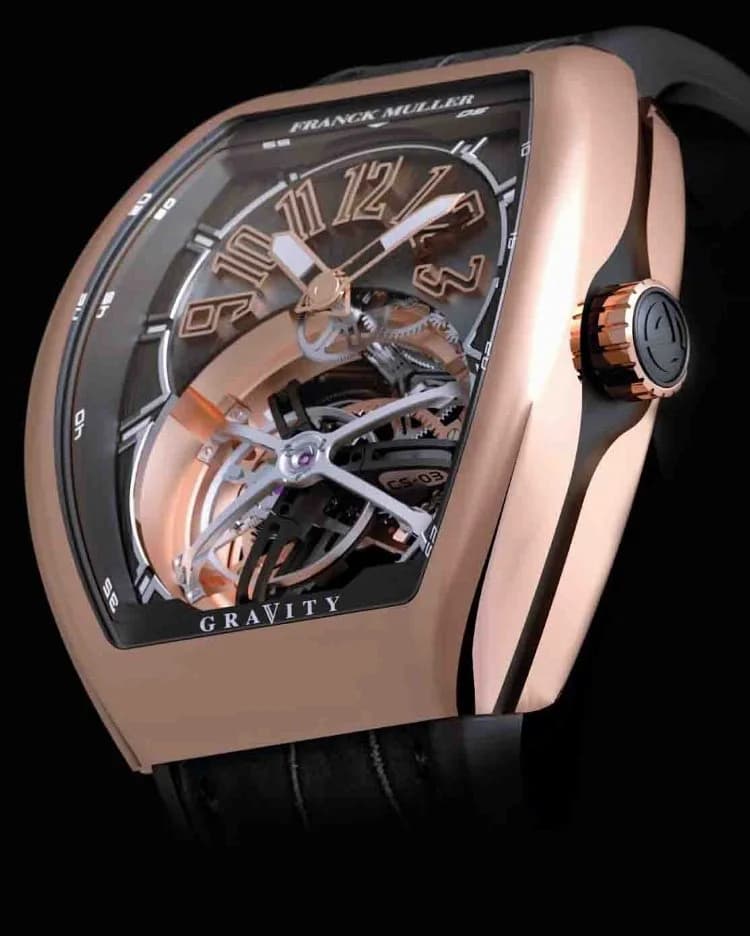 Franck Muller Cintree Curvex Vanguard Gravity V45T GRAVITY CS V45T GRAVITY CS — фото часов Franck Muller Cintree Curvex Vanguard Gravity V45T GRAVITY CS V45T GRAVITY CS — фото часов