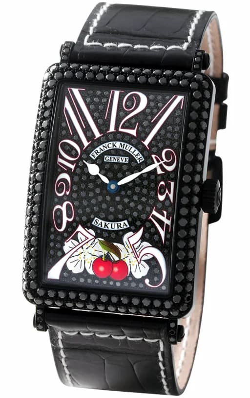 Franck Muller Long Island Sakura Ladies 902 QZ NR SAK CR D CD 902 QZ NR SAK CR D CD — фото часов Franck Muller Long Island Sakura Ladies 902 QZ NR SAK CR D CD 902 QZ NR SAK CR D CD — фото часов