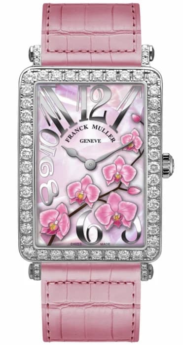 Franck Muller Ladies Collection Long Island 952 QZ ORC D White Gold Pink 952 QZ ORC D White Gold Pink — фото часов Franck Muller Ladies Collection Long Island 952 QZ ORC D White Gold Pink 952 QZ ORC D White Gold Pink — фото часов