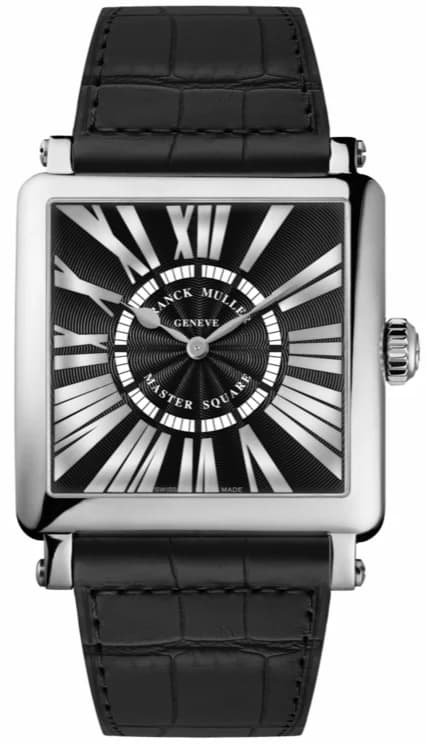 Franck Muller Mens Collection Master Square 6000 H QZ REL R White Gold 6000 H QZ REL R White Gold — фото часов Franck Muller Mens Collection Master Square 6000 H QZ REL R White Gold 6000 H QZ REL R White Gold — фото часов