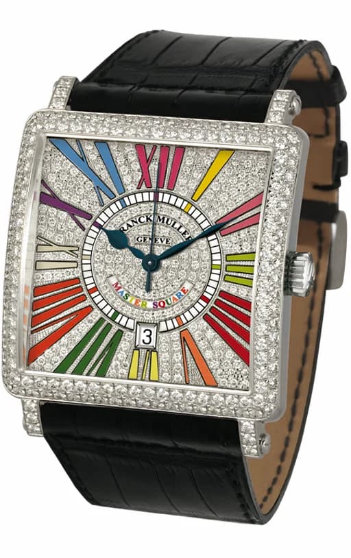 Franck Muller Color Dreams Master Square Ladies 6000 K SC DT COL DRM R D CD 6000 K SC DT COL DRM R D CD — фото часов Franck Muller Color Dreams Master Square Ladies 6000 K SC DT COL DRM R D CD 6000 K SC DT COL DRM R D CD — фото часов