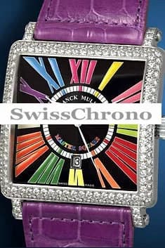 Franck Muller Master Square Ladies Medium 6002 L QZ COL DRM R D 6002 L QZ COL DRM R D — фото часов Franck Muller Master Square Ladies Medium 6002 L QZ COL DRM R D 6002 L QZ COL DRM R D — фото часов