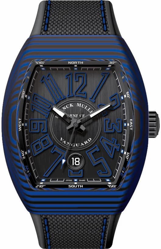 Franck Muller Mens Collection Vanguard V 41 SC DT CARBON.BL NR BL V 41 SC DT CARBON-BL NR BL — фото часов Franck Muller Mens Collection Vanguard V 41 SC DT CARBON.BL NR BL V 41 SC DT CARBON-BL NR BL — фото часов