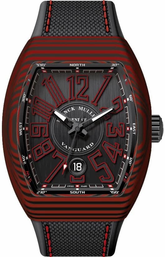 Franck Muller Mens Collection Vanguard V 41 SC DT CARBON.BL NR RGE V 41 SC DT CARBON-BL NR RGE — фото часов Franck Muller Mens Collection Vanguard V 41 SC DT CARBON.BL NR RGE V 41 SC DT CARBON-BL NR RGE — фото часов