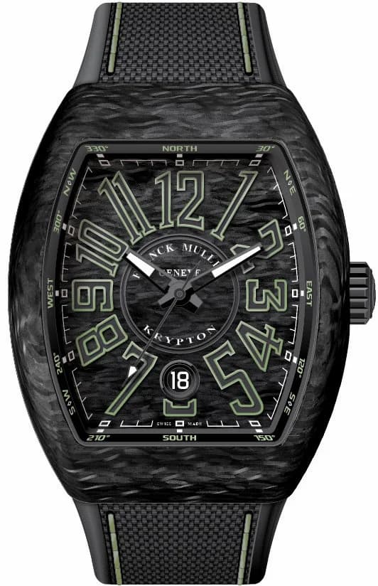 Franck Muller Mens Collection Vanguard V 41 SC DT KRYPTON CARBON.VE V 41 SC DT KRYPTON CARBON-VE