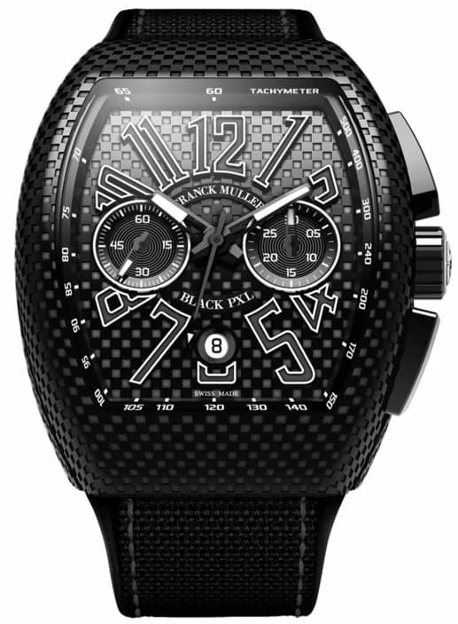 Franck Muller Mens Collection Vanguard PXL V 45 CC DT BLACK PXL V 45 CC DT BLACK PXL — фото часов Franck Muller Mens Collection Vanguard PXL V 45 CC DT BLACK PXL V 45 CC DT BLACK PXL — фото часов