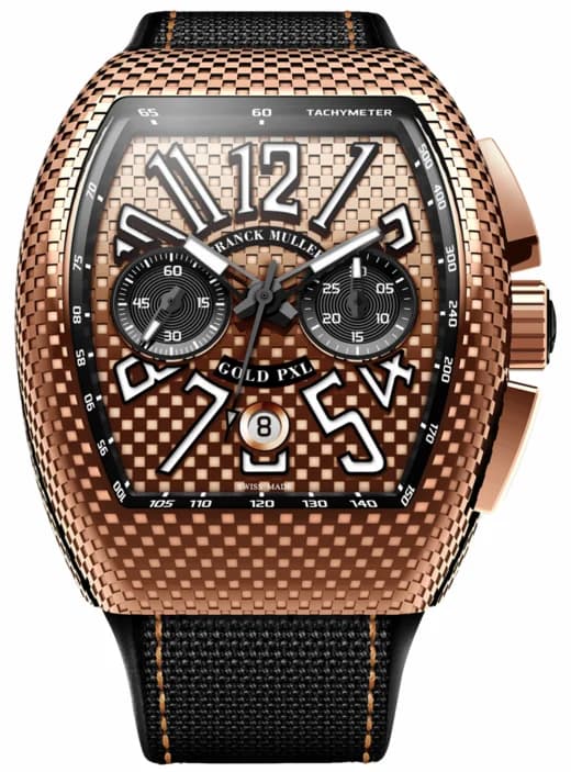 Franck Muller Mens Collection Vanguard PXL V 45 CC DT GOLD PXL V 45 CC DT GOLD PXL — фото часов Franck Muller Mens Collection Vanguard PXL V 45 CC DT GOLD PXL V 45 CC DT GOLD PXL — фото часов