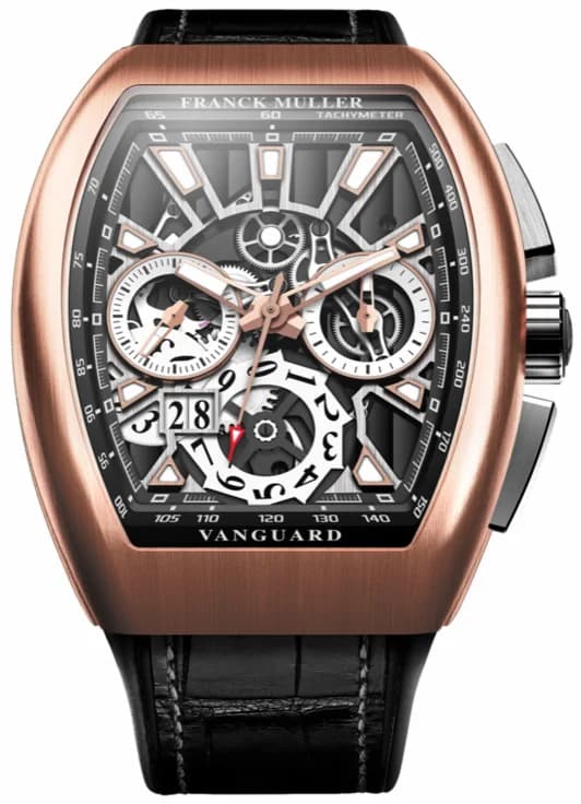 Franck Muller Mens Collection Vanguard Grand Date V 45 CC GD SQT BR V 45 CC GD SQT BR — фото часов Franck Muller Mens Collection Vanguard Grand Date V 45 CC GD SQT BR V 45 CC GD SQT BR — фото часов