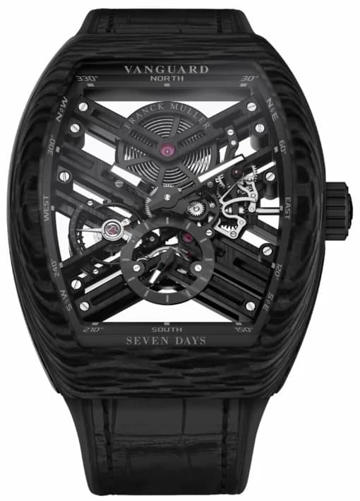 Franck Muller Mens Collection Vanguard Skeleton V 45 S6 SQT Carbon V 45 S6 SQT Carbon — фото часов Franck Muller Mens Collection Vanguard Skeleton V 45 S6 SQT Carbon V 45 S6 SQT Carbon — фото часов