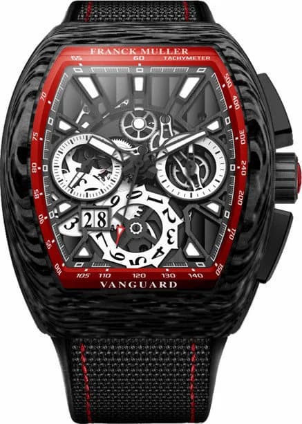 Franck Muller Vanguard Grande Date V 45 S6 SQT NR V 45 S6 SQT NR — фото часов Franck Muller Vanguard Grande Date V 45 S6 SQT NR V 45 S6 SQT NR — фото часов