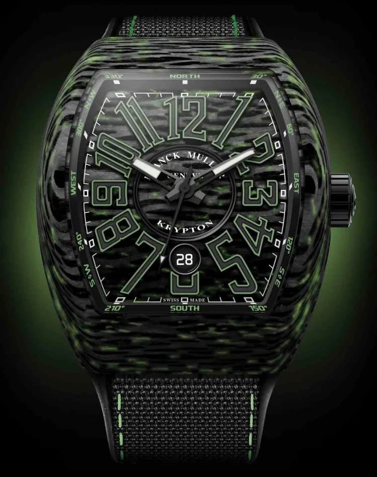 Franck Muller Mens Collection Vanguard V 45 SC DT Krypton Carbon.VE V 45 SC DT Krypton Carbon-VE — фото часов Franck Muller Mens Collection Vanguard V 45 SC DT Krypton Carbon.VE V 45 SC DT Krypton Carbon-VE — фото часов