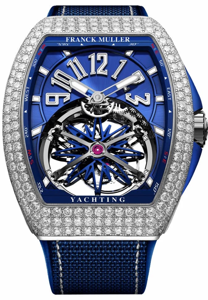 Franck Muller Mens Collection Gravity Vanguard Yachting V 45 T GR CS BL D ST V 45 T GR CS BL D ST — фото часов Franck Muller Mens Collection Gravity Vanguard Yachting V 45 T GR CS BL D ST V 45 T GR CS BL D ST — фото часов