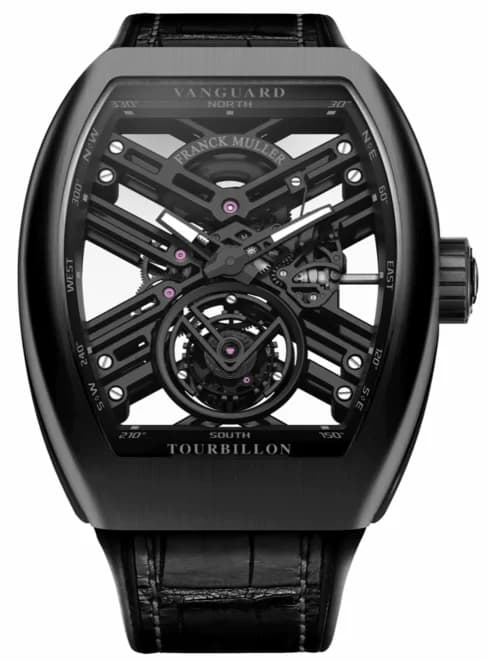 Franck Muller Mens Collection Vanguard Skeleton V 45 T SQT BR NR V 45 T SQT BR NR — фото часов Franck Muller Mens Collection Vanguard Skeleton V 45 T SQT BR NR V 45 T SQT BR NR — фото часов