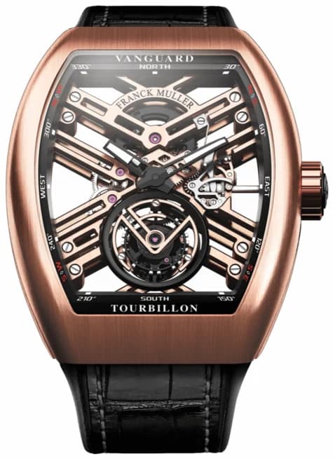 Franck Muller Mens Collection Vanguard Skeleton V 45 T SQT BR V 45 T SQT BR — фото часов Franck Muller Mens Collection Vanguard Skeleton V 45 T SQT BR V 45 T SQT BR — фото часов