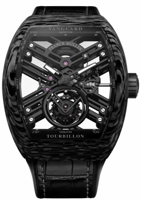 Franck Muller Mens Collection Vanguard Skeleton V 45 T SQT CARBONE V 45 T SQT CARBONE — фото часов Franck Muller Mens Collection Vanguard Skeleton V 45 T SQT CARBONE V 45 T SQT CARBONE — фото часов