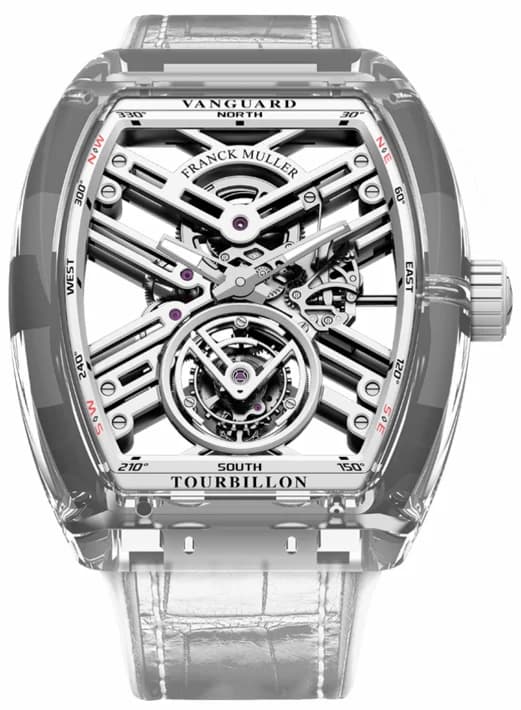 Franck Muller Mens Collection Vanguard Skeleton V 45 T SQT SAPPHIRE V 45 T SQT SAPPHIRE — фото часов Franck Muller Mens Collection Vanguard Skeleton V 45 T SQT SAPPHIRE V 45 T SQT SAPPHIRE — фото часов