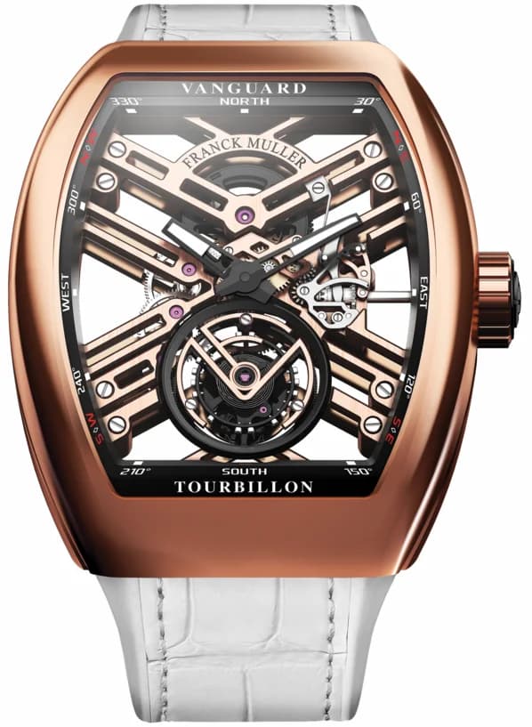 Franck Muller Mens Collection Vanguard Skeleton V 45 T SQT V 45 T SQT — фото часов Franck Muller Mens Collection Vanguard Skeleton V 45 T SQT V 45 T SQT — фото часов