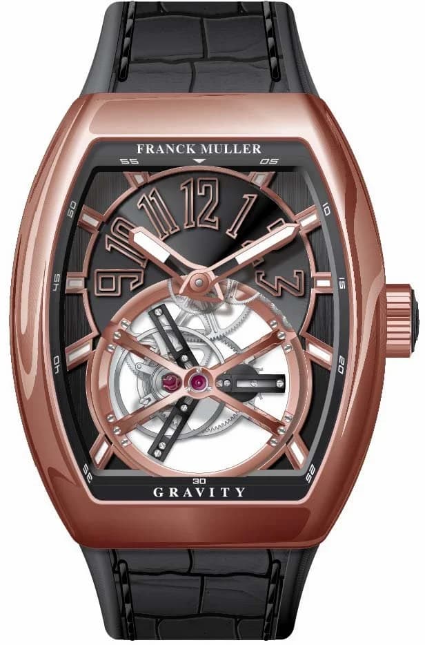 Franck Muller Mens Collection Gravity Vanguard Yachting V 50 LT GRAVITI CS 5N.NR V 50 LT GRAVITI CS 5N-NR — фото часов Franck Muller Mens Collection Gravity Vanguard Yachting V 50 LT GRAVITI CS 5N.NR V 50 LT GRAVITI CS 5N-NR — фото часов