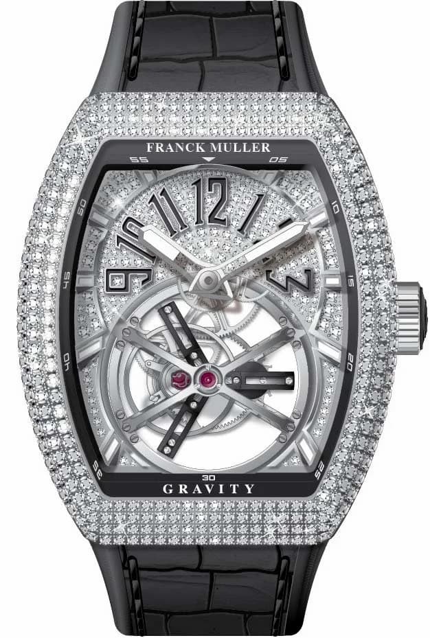 Franck Muller Mens Collection Gravity Vanguard Yachting V 50 LT GRAVITI CS D CD AC.NR V 50 LT GRAVITI CS D CD AC-NR — фото часов Franck Muller Mens Collection Gravity Vanguard Yachting V 50 LT GRAVITI CS D CD AC.NR V 50 LT GRAVITI CS D CD AC-NR — фото часов