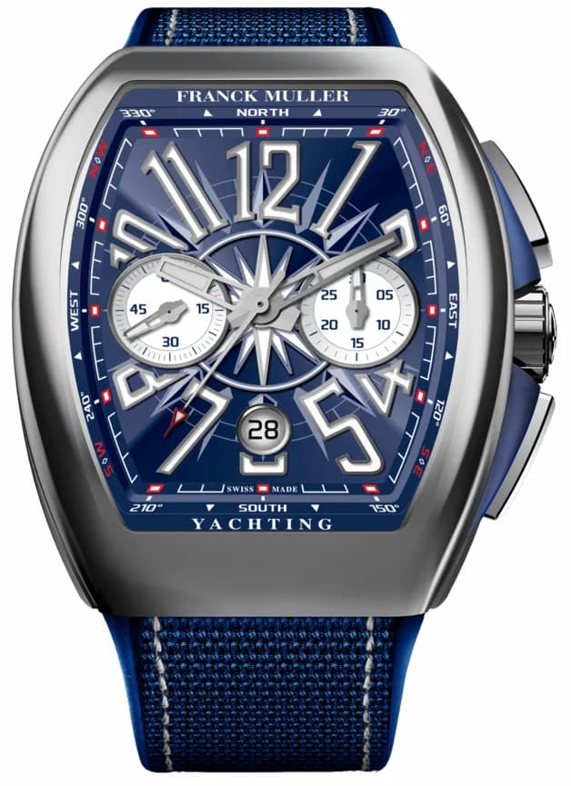 Franck Muller Mens Collection Vanguard Yachting V45 CC DT YACHTING OG V45 CC DT YACHTING OG — фото часов Franck Muller Mens Collection Vanguard Yachting V45 CC DT YACHTING OG V45 CC DT YACHTING OG — фото часов