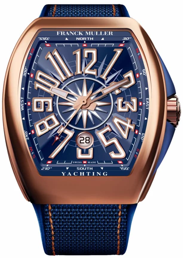 Franck Muller Mens Collection Vanguard Yachting V45 SC DT YACHTING 5N V45 SC DT YACHTING 5N — фото часов Franck Muller Mens Collection Vanguard Yachting V45 SC DT YACHTING 5N V45 SC DT YACHTING 5N — фото часов