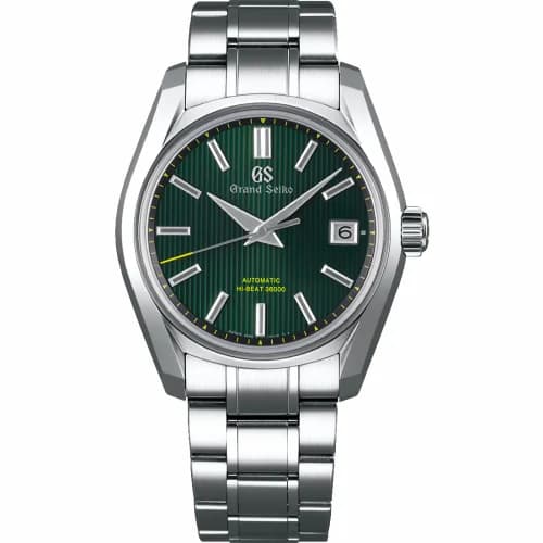 Grand Seiko Automatic Date Stainless Steel / Green / Bracelet / 62GS SBGH261 — фото часов Grand Seiko Automatic Date Stainless Steel / Green / Bracelet / 62GS SBGH261 — фото часов