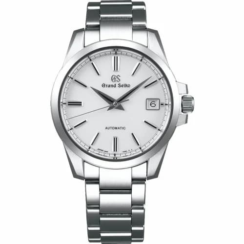 Grand Seiko Automatic Date Stainless Steel / White / Bracelet SBGR255