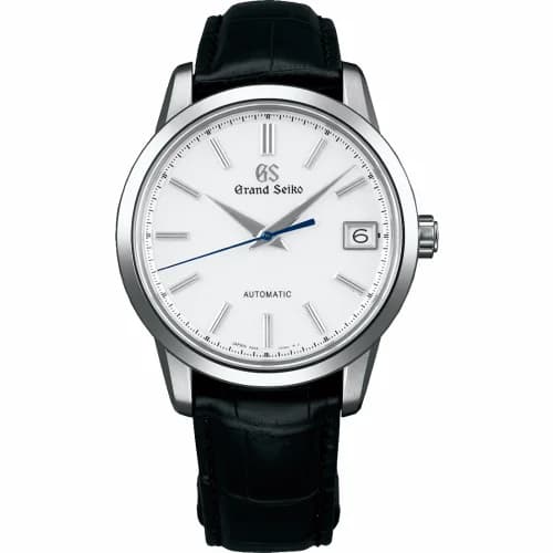 Grand Seiko Automatic Date Titanium / White / Bracelet / First Grand Seiko SBGR305