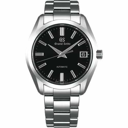 Grand Seiko Automatic Date Stainless Steel / Black / Bracelet SBGR309