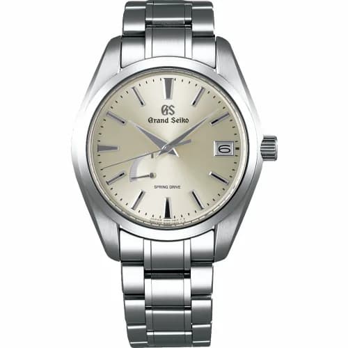 Grand Seiko Spring Drive Stainless Steel / Champagne / Bracelet SBGA201