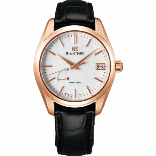 Grand Seiko Spring Drive Pink Gold / Snowflake / Strap SBGA292