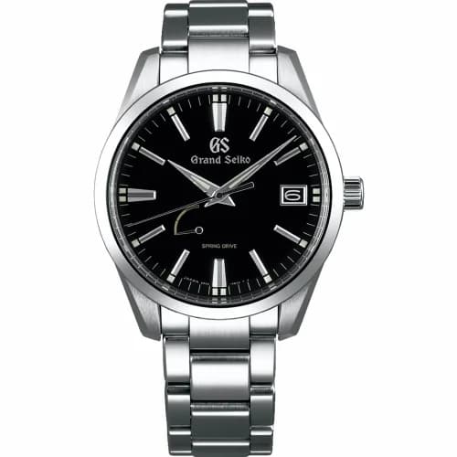 Grand Seiko Spring Drive Stainless Steel / Black / Bracelet SBGA301 — фото часов Grand Seiko Spring Drive Stainless Steel / Black / Bracelet SBGA301 — фото часов