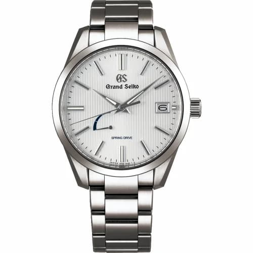 Grand Seiko Spring Drive Titanium / White / Bracelet SBGA347