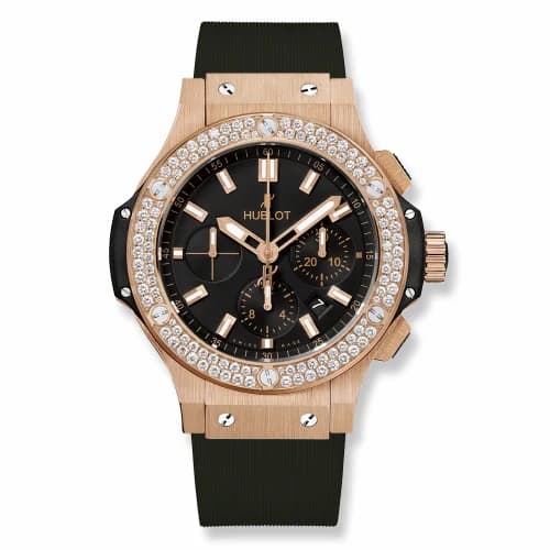 Hublot Big Bang 45 Red Gold / Diamond / Black 301.PX.1180.RX.1104