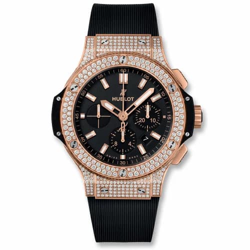 Hublot Big Bang 45 Red Gold / Pavé / Black 301.PX.1180.RX.1704