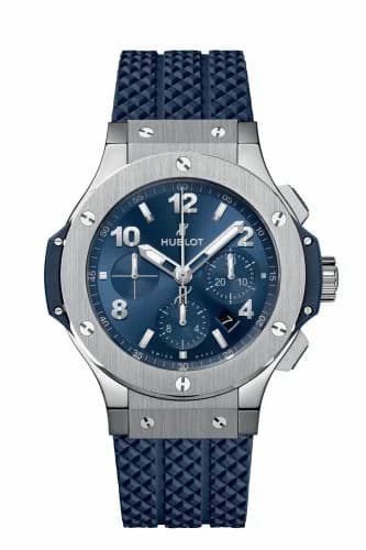 Hublot Big Bang Original 44 Stainless Steel / Blue / Rubber 301.SX.710.RX