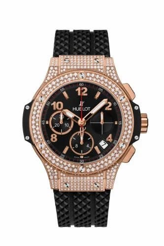 Hublot Big Bang Original 41 Red Gold - Pavé / Black 341.PX.130.RX.174
