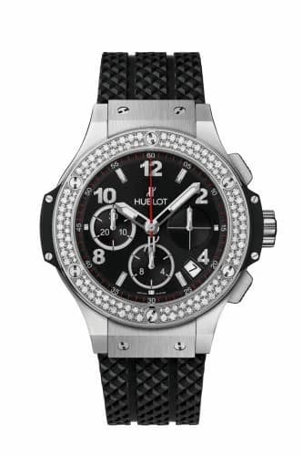 Hublot Big Bang Original 41 Stainless Steel - Diamond / Black / Rubber 341.SX.130.RX.114