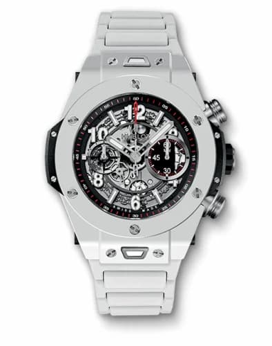 Hublot Big Bang Unico 45 White Ceramic / Bracelet 411.HX.1170.HX