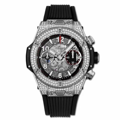 Hublot Big Bang Unico 42 Titanium / Pavé / Black 441.NX.1170.RX.1704