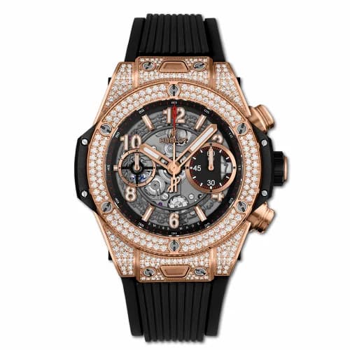 Hublot Big Bang Unico 42 King Gold / Pavé / Black 441.OX.1180.RX.1704