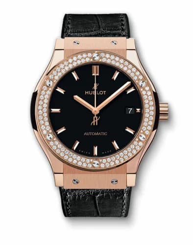 Hublot Classic Fusion 45 King Gold / Diamonds / Black 511.OX.1181.LR.1104