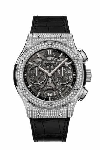 Hublot Classic Fusion 45 Aerofusion Chronograph Titanium - Pavé 525.NX.0170.LR.1704