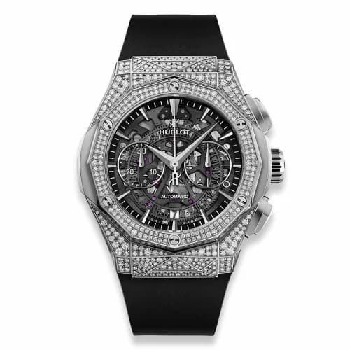 Hublot Classic Fusion 45 Aerofusion Chronograph Orlinski Titanium Pavé 525.NX.0170.RX.1704.ORL18
