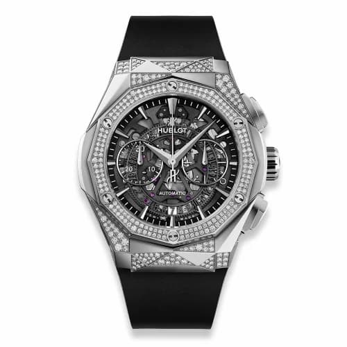 Hublot Classic Fusion 45 Aerofusion Chronograph Orlinski Titanium Alternative Pavé 525.NX.0170.RX.1804.ORL18