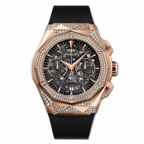 Hublot Classic Fusion 45 Aerofusion Chronograph Orlinski King Gold Alternative Pavé 525.OX.0180.RX.1804.ORL19