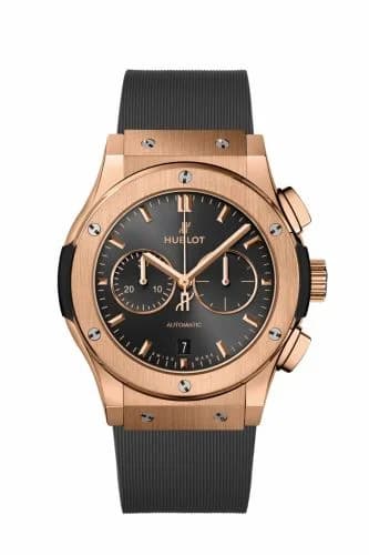 Hublot Classic Fusion 42 Chronograph King Gold / Racing Grey / Rubber 541.OX.7080.RX